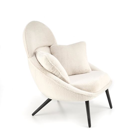 Fauteuil relax MERRY, crème (1p=1ks)