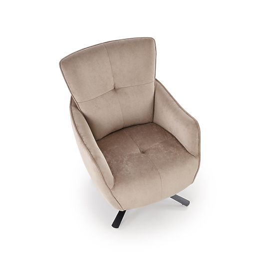 Fauteuil relax SCAMPI, cappuccino (1p=1pièce)