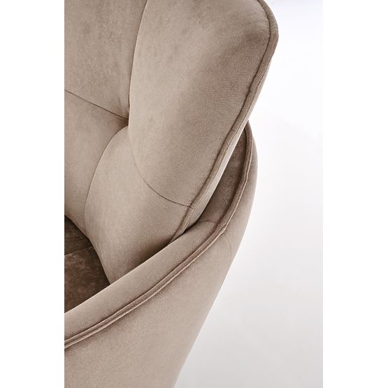 Fauteuil relax SCAMPI, cappuccino (1p=1pièce)