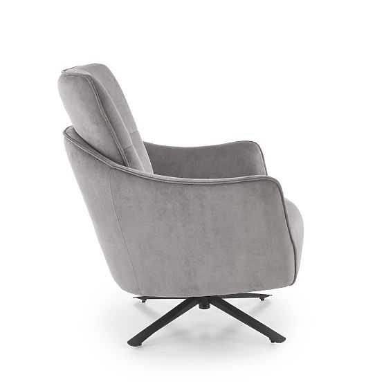 Fauteuil relax SCAMPI, gris (1p=1 pièce)