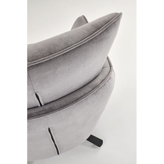 Fauteuil relax SCAMPI, gris (1p=1 pièce)