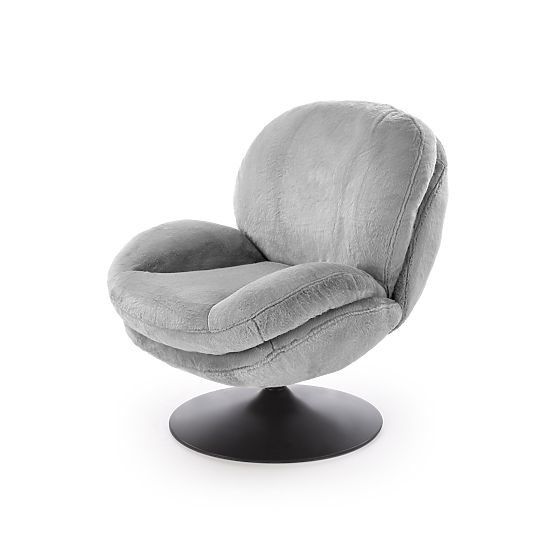 Fauteuil Relax SHELL, gris (1p=1ks)