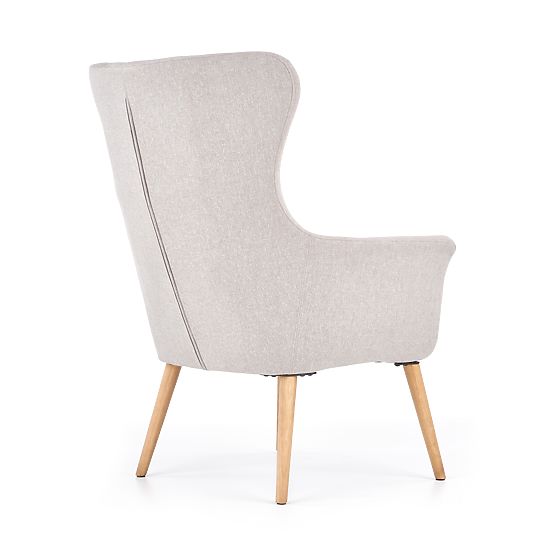 Fauteuil relaxant COTTO gris clair