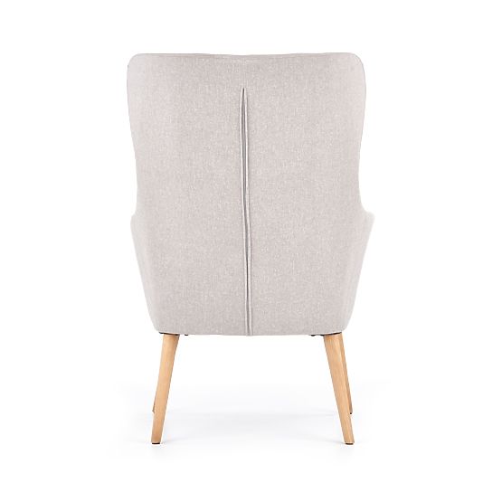Fauteuil relaxant COTTO gris clair