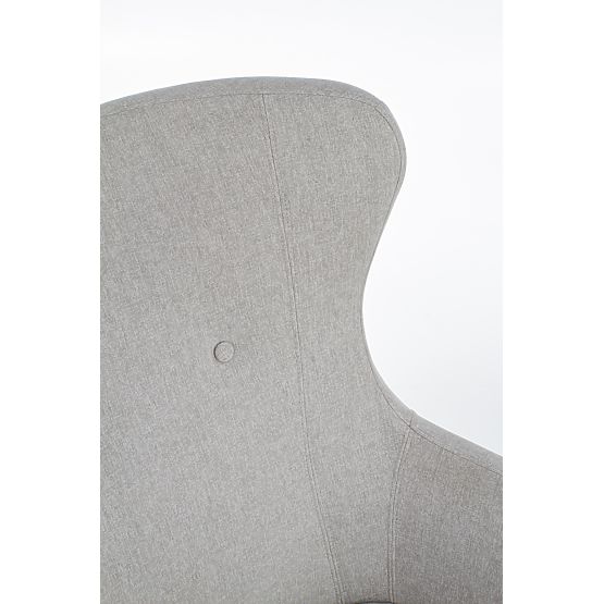 Fauteuil relaxant COTTO gris clair