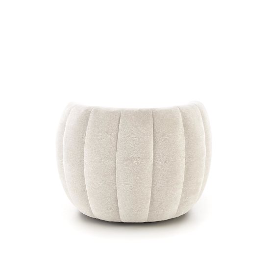 Fauteuil relaxant crème FRASER (1p=1 pièce)