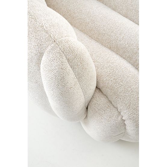 Fauteuil relaxant crème FRASER (1p=1 pièce)