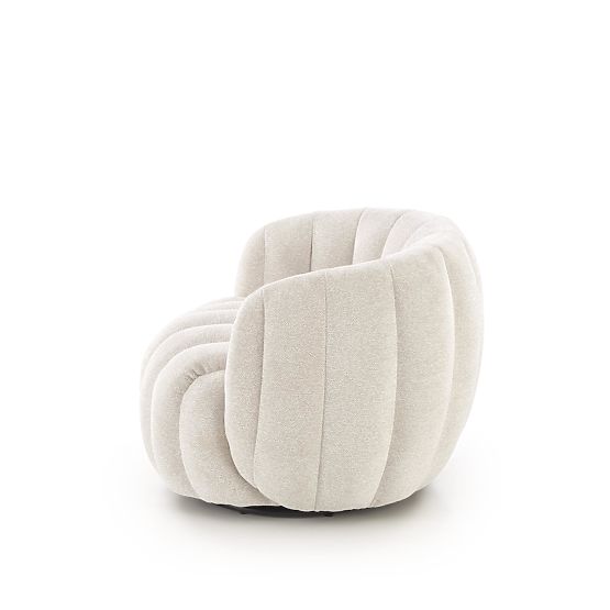 Fauteuil relaxant crème FRASER (1p=1 pièce)