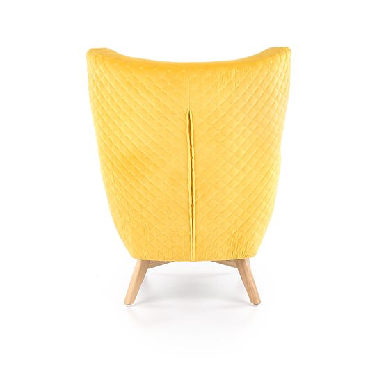 Fauteuil relaxant MARVEL jaune / naturel