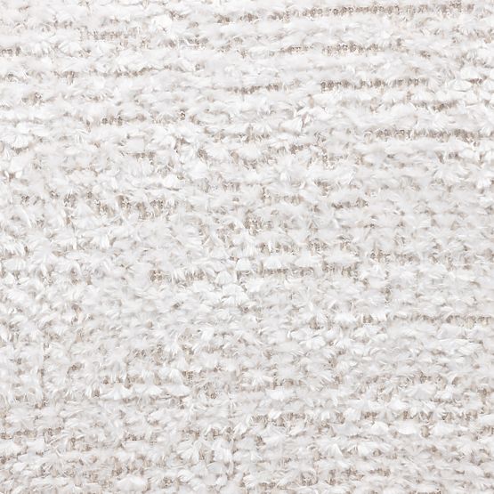 Fauteuil relaxant Monroe beige/naturel, formes arrondies, pieds boules