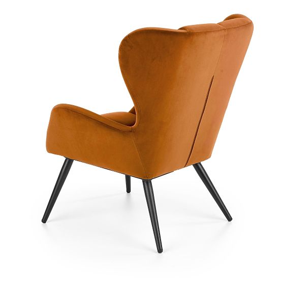 Fauteuil rembourré Tyrion - cannelle