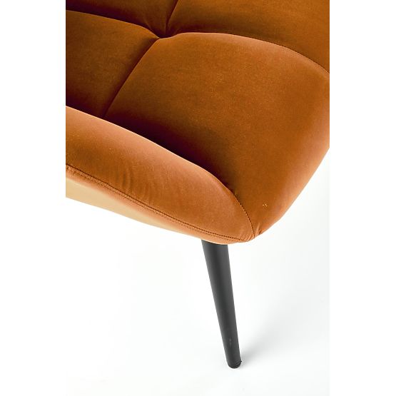 Fauteuil rembourré Tyrion - cannelle