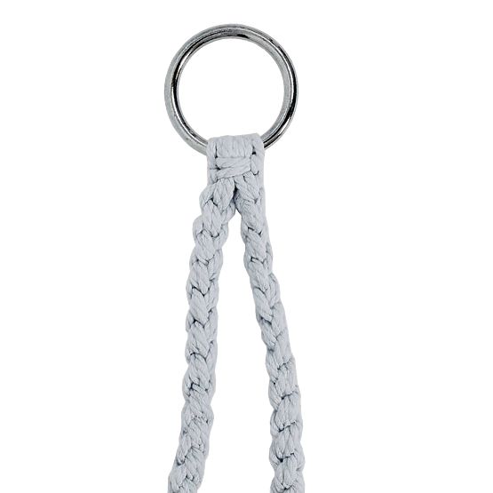 Fauteuil suspendu Nid de Cigogne TOGO avec coussins gris