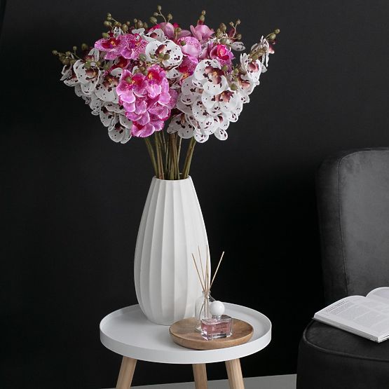 Fleur artificielle FALENI couleur blanche style moderne ameliahome