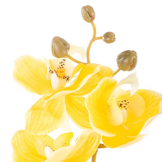 Fleur artificielle FALENI couleur jaune style moderne ameliahome