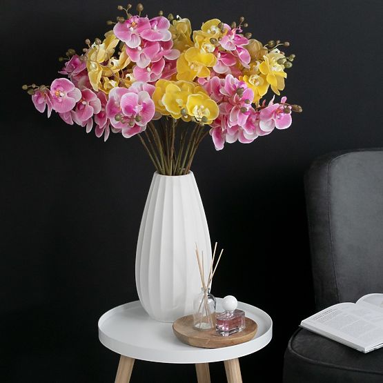 Fleur artificielle FALENI couleur rose style moderne ameliahome