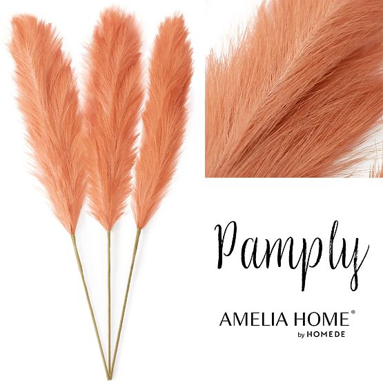 Fleur artificielle PAMPLY corail ameliahome
