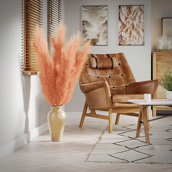 Fleur artificielle PAMPLY corail ameliahome