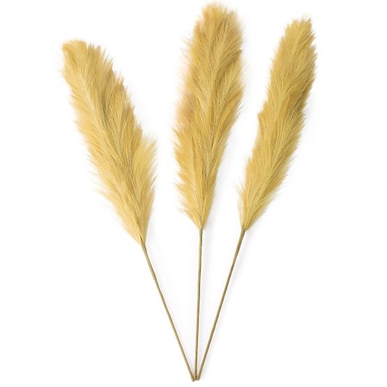 Fleur artificielle PAMPLY couleur moutarde ameliahome