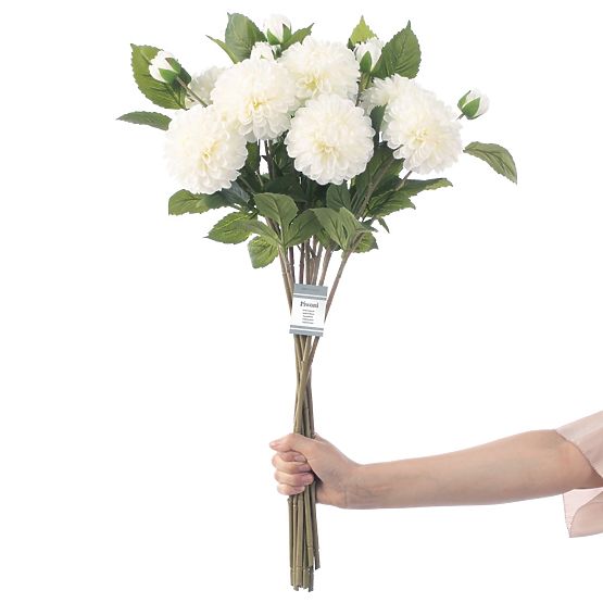 Fleur artificielle PIVOINE couleur crème style moderne ameliahome