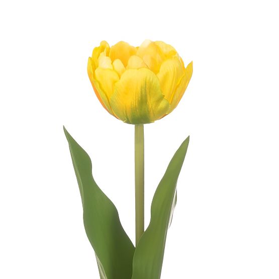 Fleur artificielle TULIPI couleur jaune style moderne ameliahome
