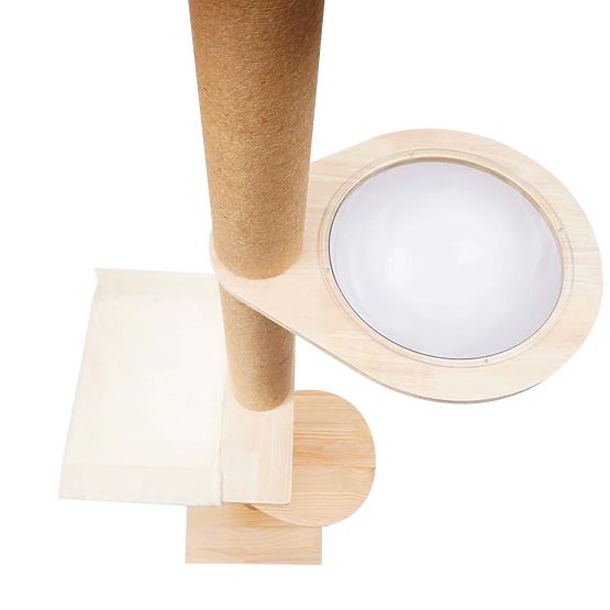 Grand arbre à chat Beige 255-265cm P70503