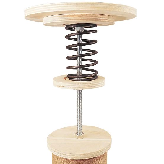 Grand arbre à chat Beige 255-265cm P70503