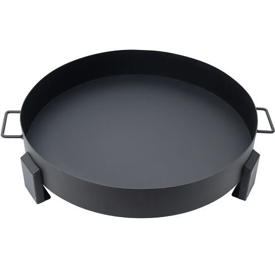 Grand brasero de jardin en fonte 60 cm avec poignées idéal pour feu de camp