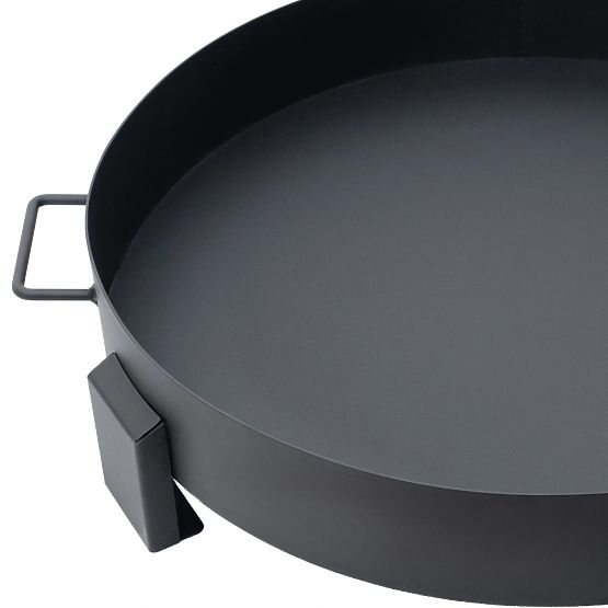 Grand brasero de jardin en fonte 60 cm avec poignées idéal pour feu de camp