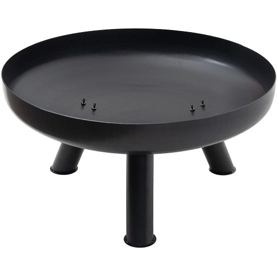 Grand brasero de jardin en fonte 60 cm idéal pour un feu de camp