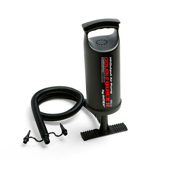 Grande pompe à main pour matelas et piscines DOUBLE QUICK II intex 68614