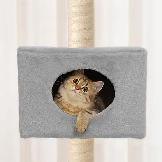 GRIFFOIR DE PLAFOND POUR CHATS GRIS P70374