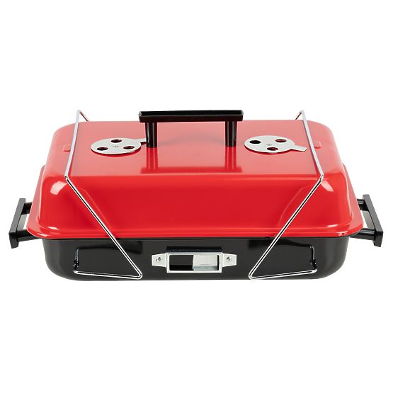 Gril pliable portable au charbon CAMPAL avec couvercle