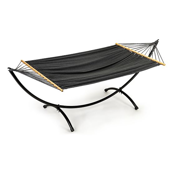 Hamac avec support chaise longue balançoire de jardin ModernHome