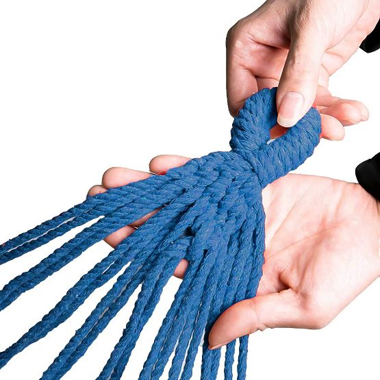 Hamac double 480143A BLEU