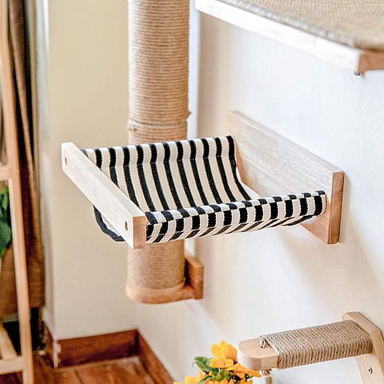 HAMAC POUR CHATS STRIPES P70512