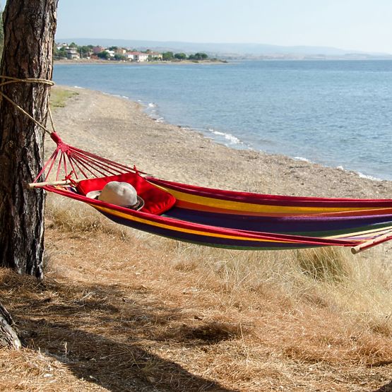 Hamac simple avec écarteur 40cm 400257 Jaune