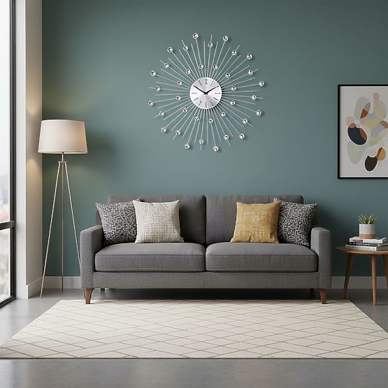 Horloge murale Cristal Moon - 50 cm