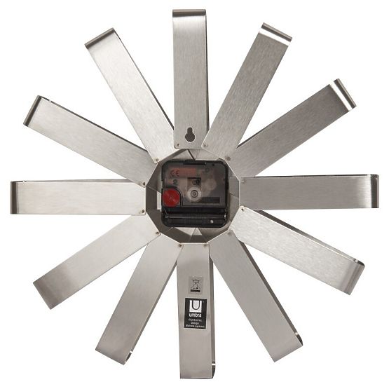 Horloge RIBBON couleur gris umbra