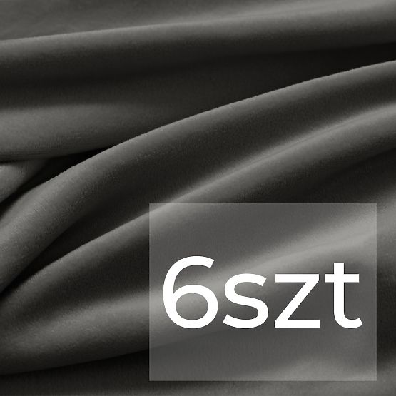 Housse de canapé RESTILO SENTO couleur acier style classique lisse