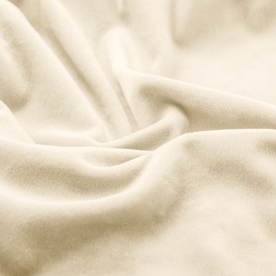 Housse de canapé RESTILO SENTO couleur beige clair style classique lisse