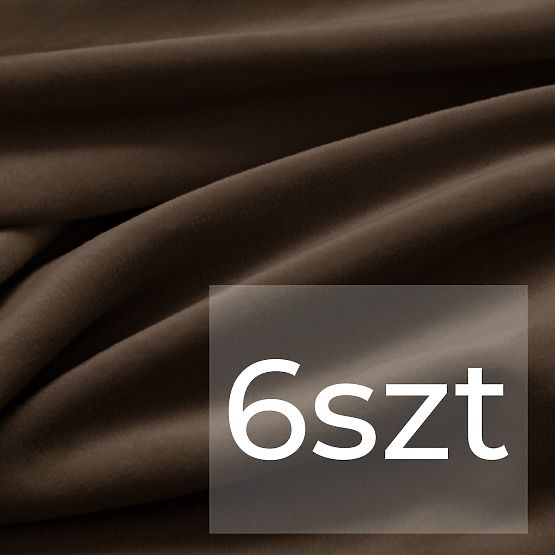 Housse de canapé RESTILO SENTO couleur marron style classique lisse