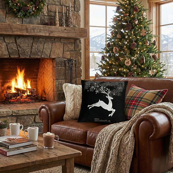 Housse de coussin de Noël BC21