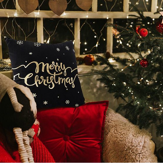 Housse de coussin de Noël BC25