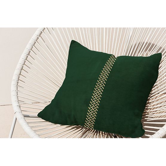 Housse de coussin - vert