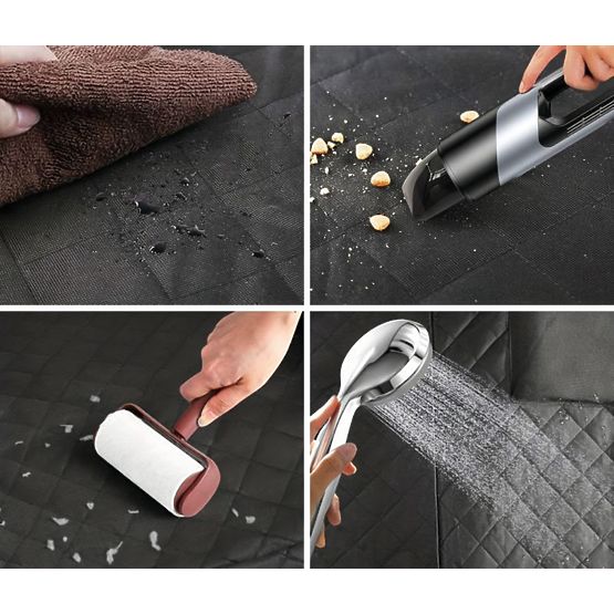 Housse de protection pour siège arrière de voiture pour chien, taille universelle