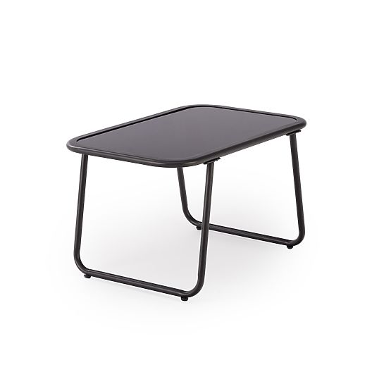 HUDSON, ensemble de jardin (canapé, 2x fauteuil, table), gris / marron (1p=1set)