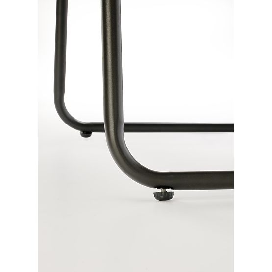 HUDSON, ensemble de jardin (canapé, 2x fauteuil, table), gris / marron (1p=1set)