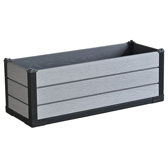 Jardinière de style Pot de fleurs rectangulaire 105x39x36,55 cm