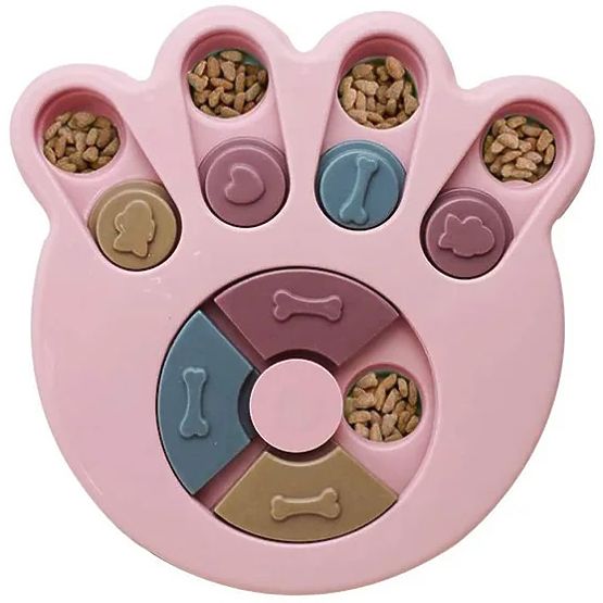 Jeu de puzzle jouet pour chien chat Brady rose